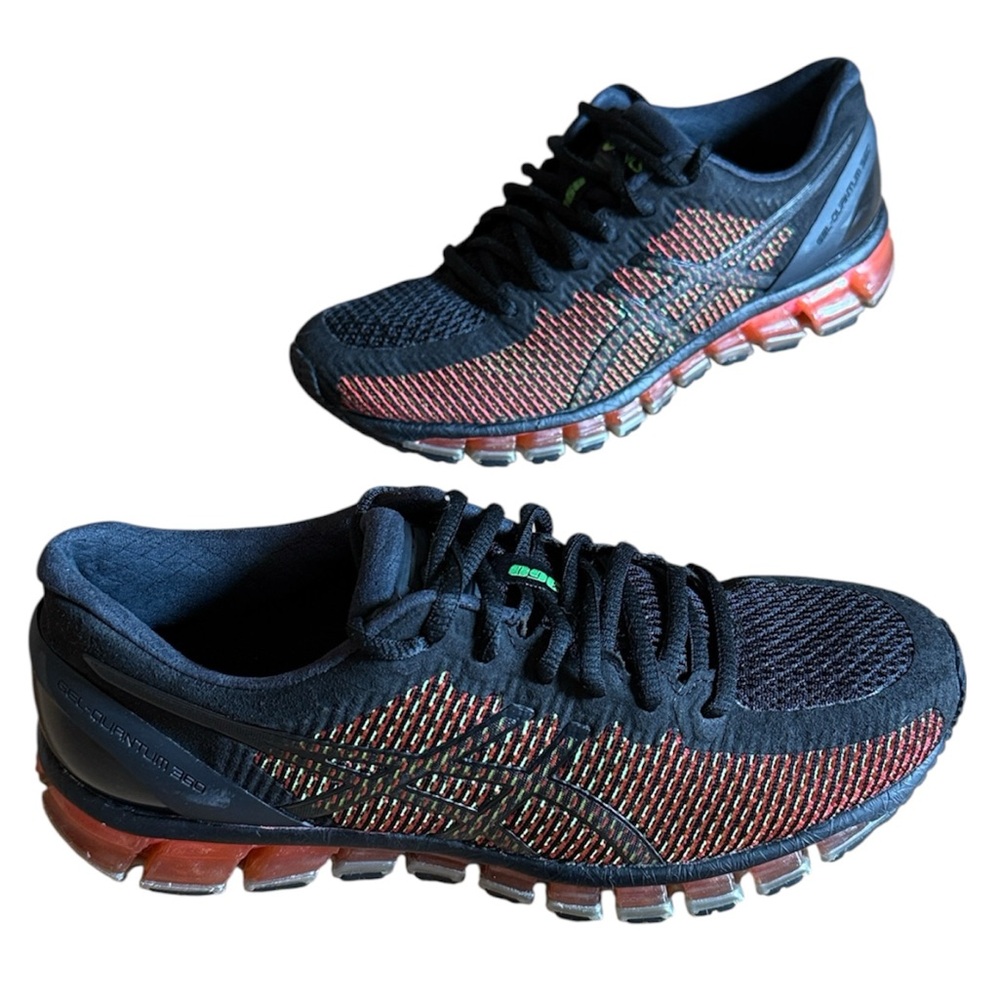ADICS GEL QUANTUM 360 WOMENS RUNNING JOGGING ATHLETIC SHOES SNEAKERS T6G6N SZ 8
